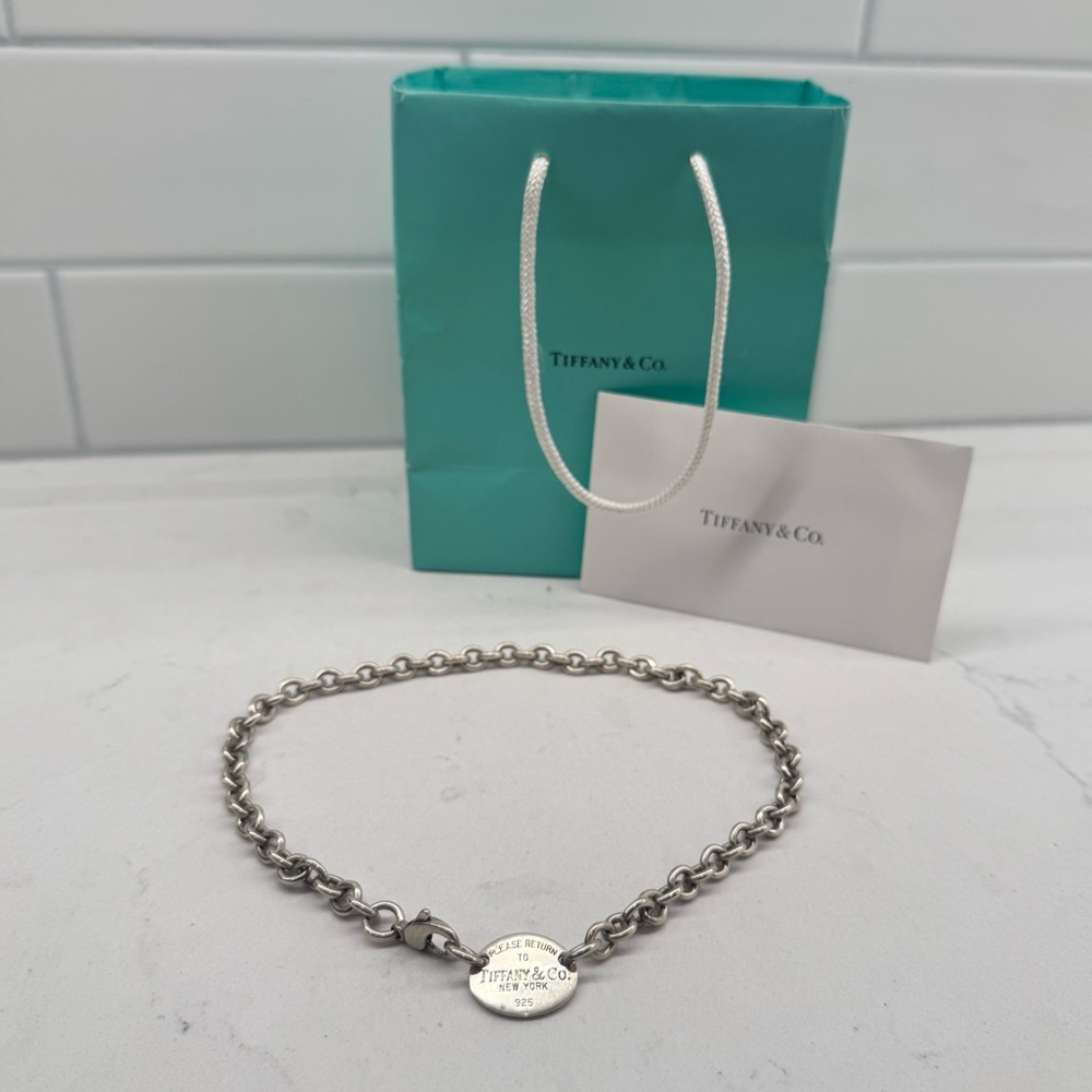 Tiffany & Co. Sterling Silver Return To Tiffany Necklace